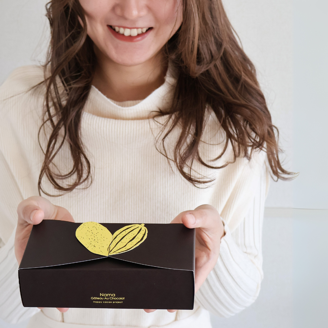 【ホワイトデー】幸せの生ガトーショコラ　ギフトサイズ