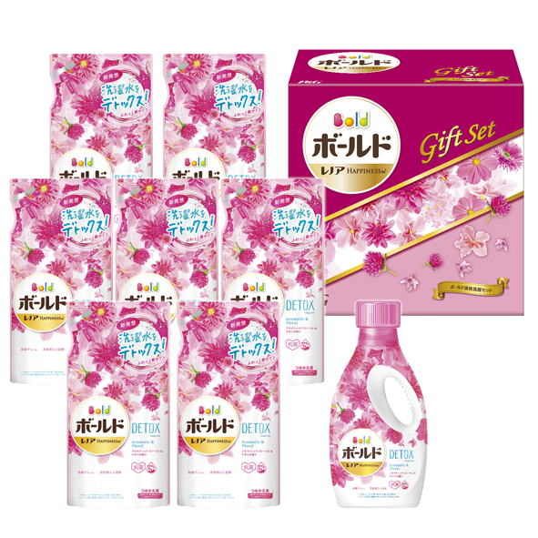 ボールド液体洗剤セット ボールドジェル1本 +詰替用 4個 | P&G