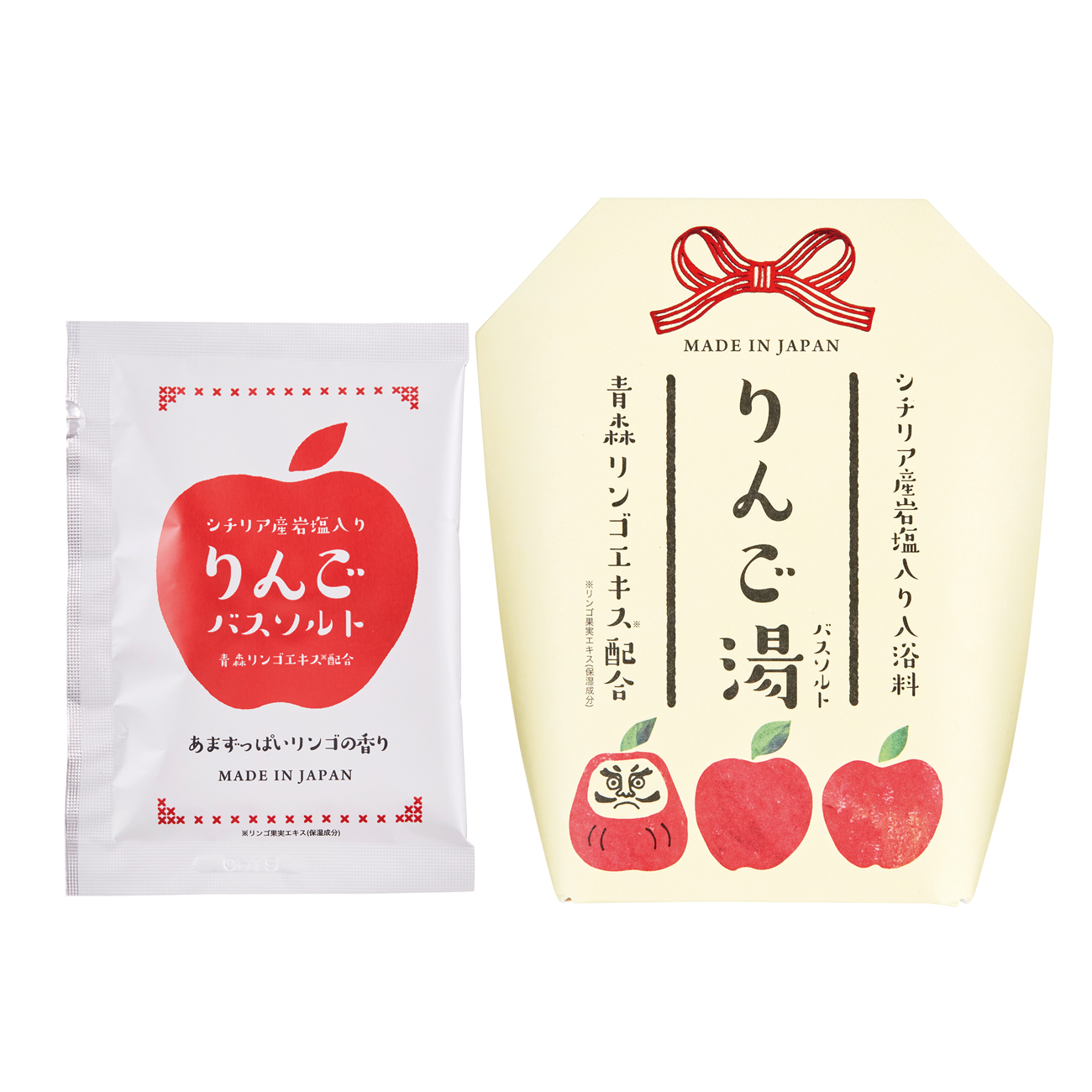 バスソルト リンゴの香り