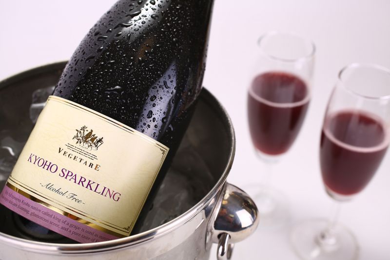 ノンアルコール巨峰スパークリング（フルボトル）【化粧箱入り】