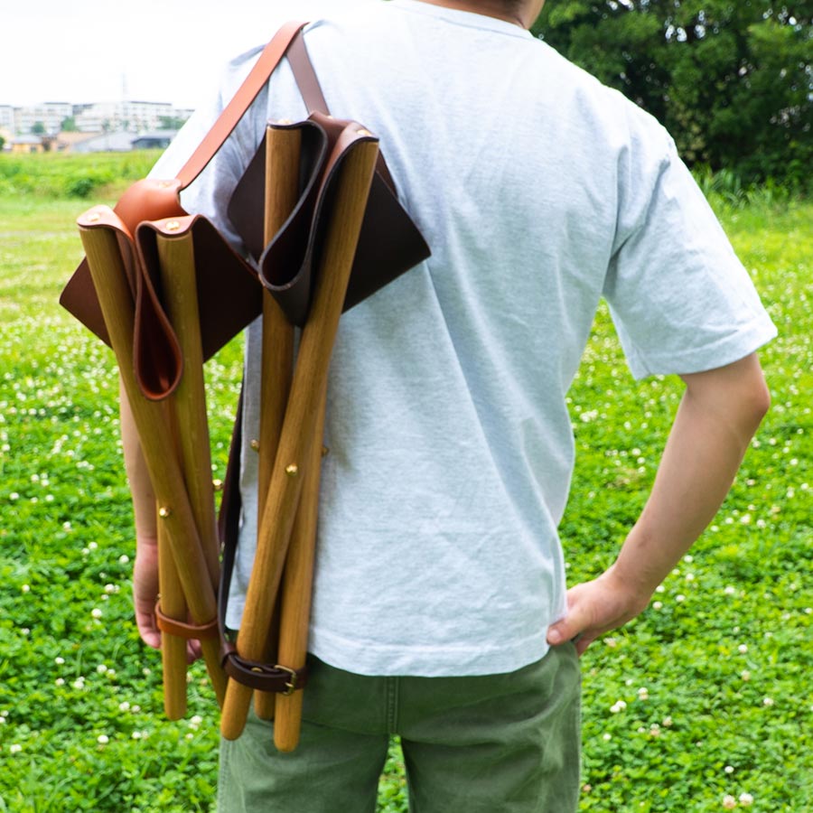 キャンプスツール ３色セット
