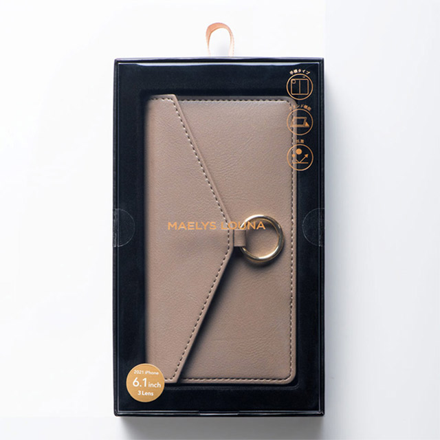 Letter Ring Flip Case for iPhone13
