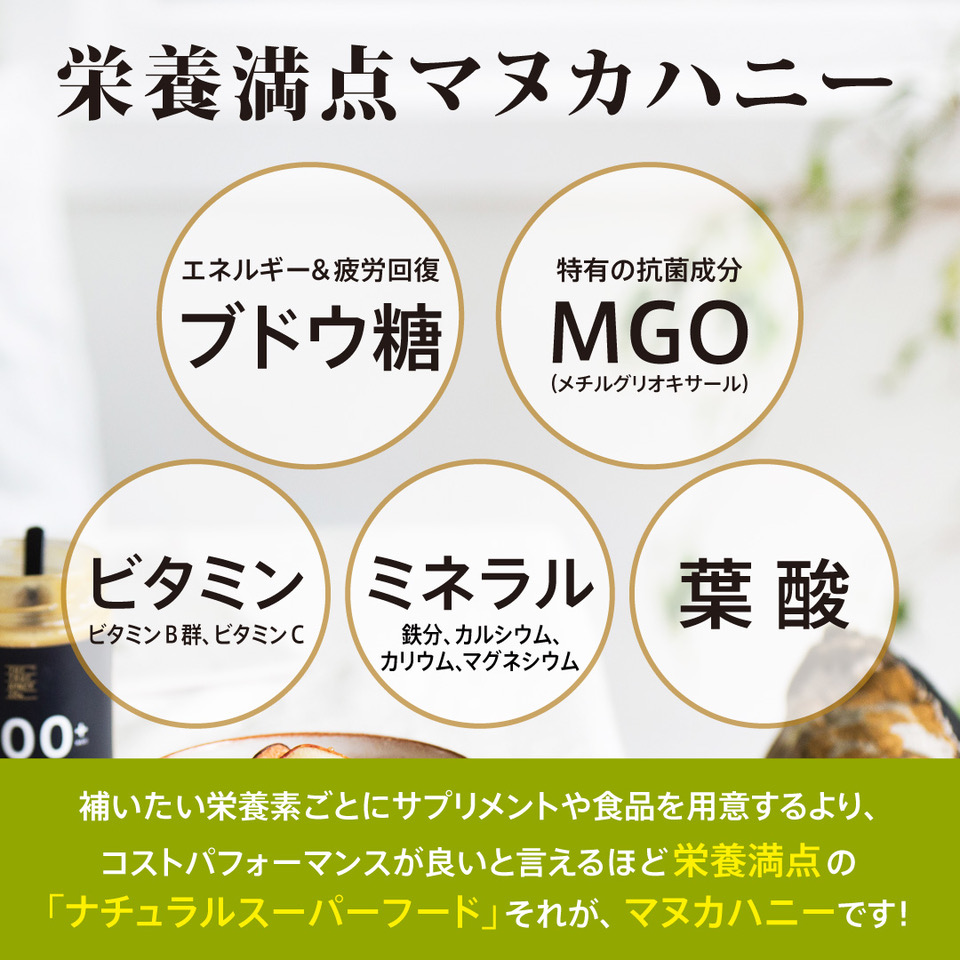 マヌカハニー MGO500+