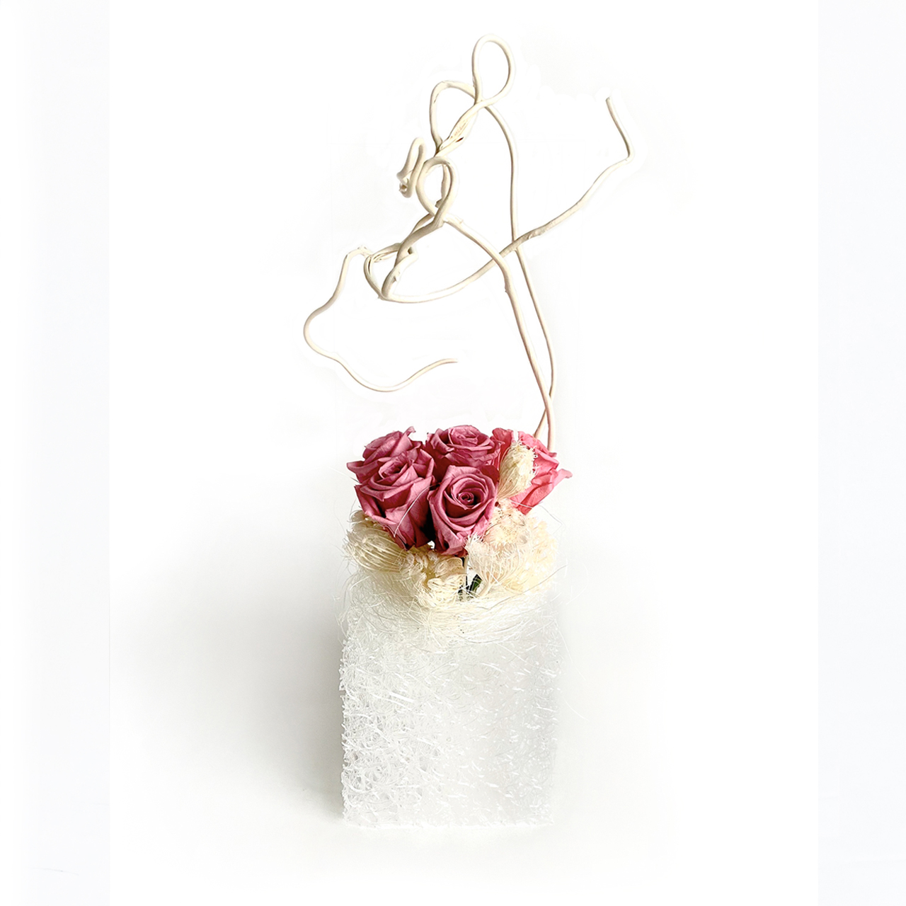 MIYAVIE FLOWER BOX / Rose & Kiwi vine