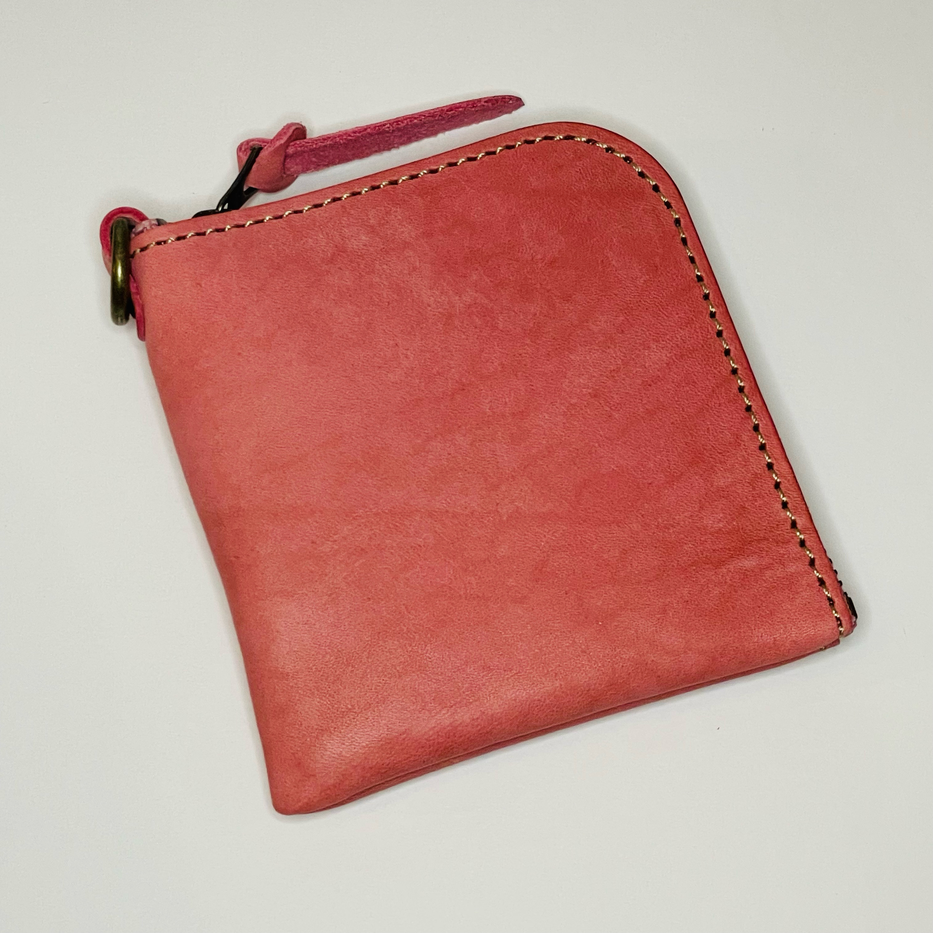 ミニウォレット　Ｌジップ　ハーフヌバック