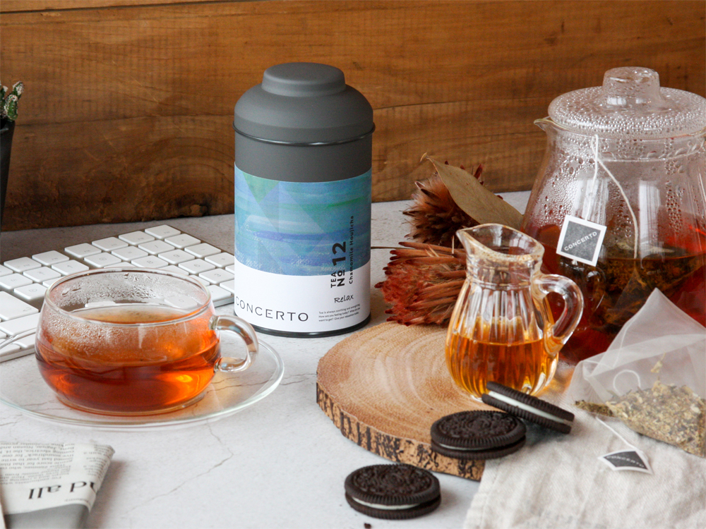 白桃緑茶＆ジャスミン玄米茶 2缶セット