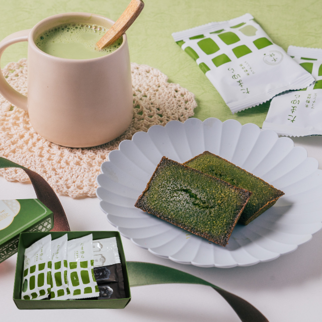 抹茶バラエティBOX（フィナンシェ・ラテ・カプチーノ)