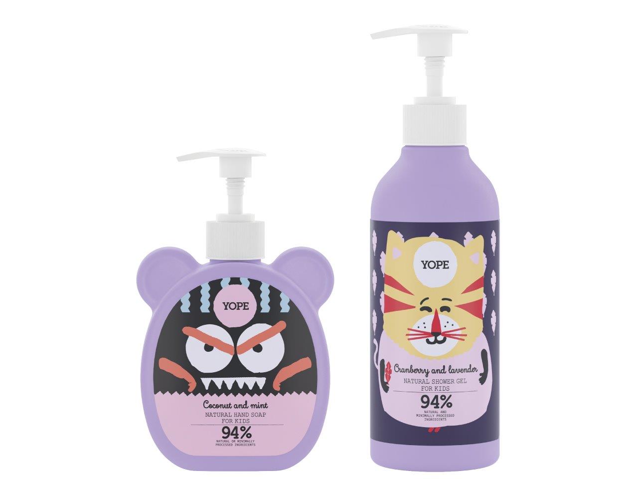 キッズシリーズ  ココナッツ＆ミント クランベリー＆ラベンダー