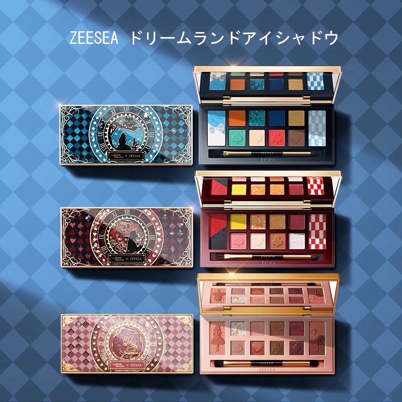 ZEESEA×大英博物館 アリス・ドリームランドシリーズ アイシャドウパレット 