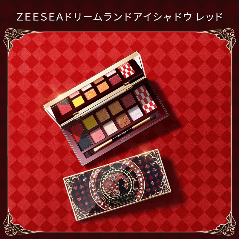 ZEESEA×大英博物館 アリス・ドリームランドシリーズ アイシャドウパレット 