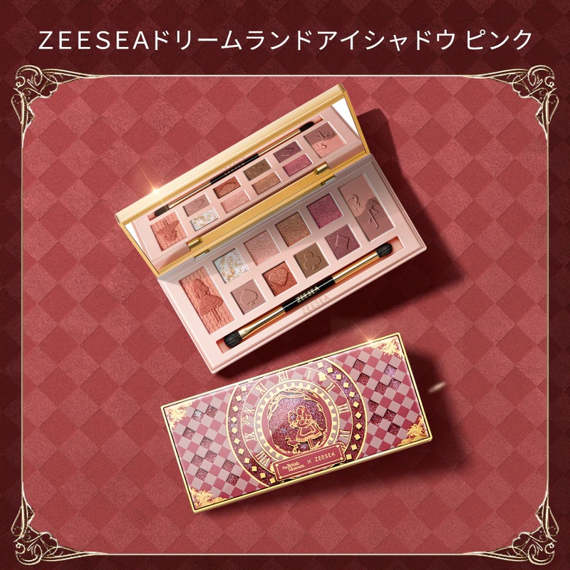 ZEESEA×大英博物館 アリス・ドリームランドシリーズ アイシャドウパレット 