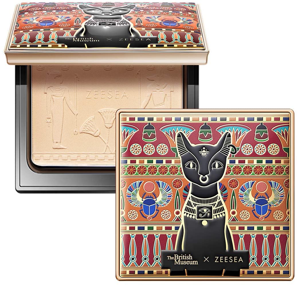 ZEESEA×大英博物館　アンダーソンキャットコンパクトパウダー