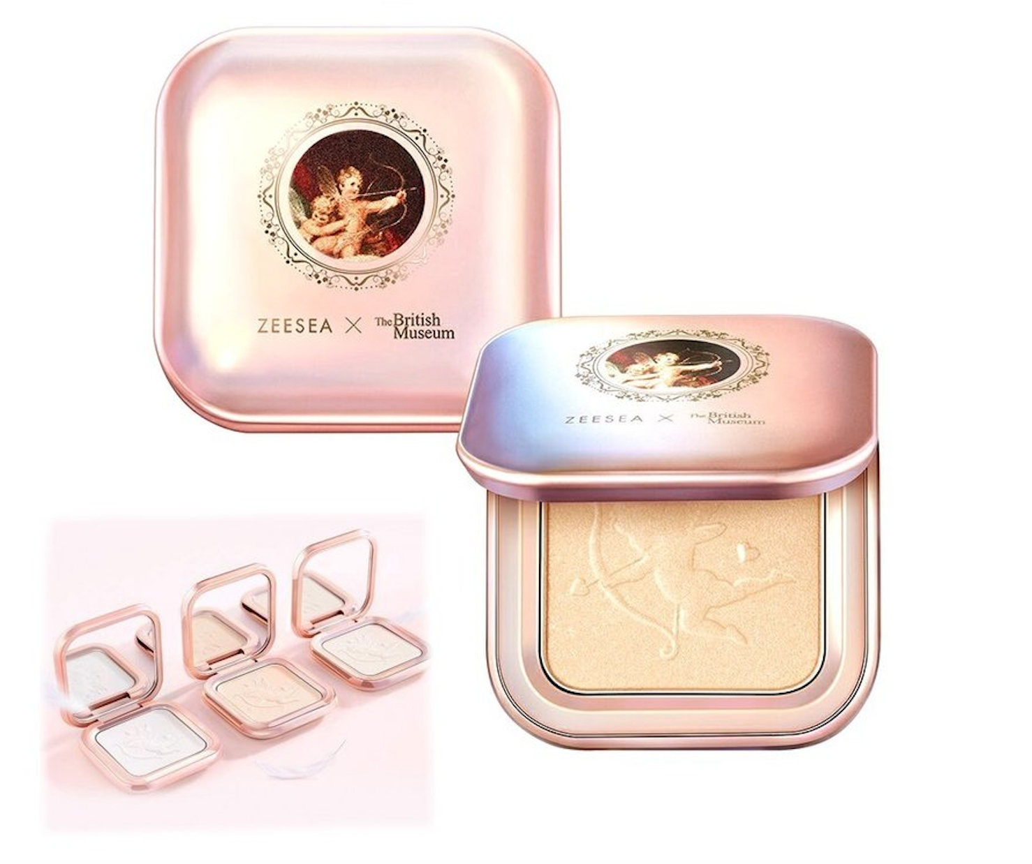 ZEESEA×大英博物館　エンジェルキューピッドキスハイライター