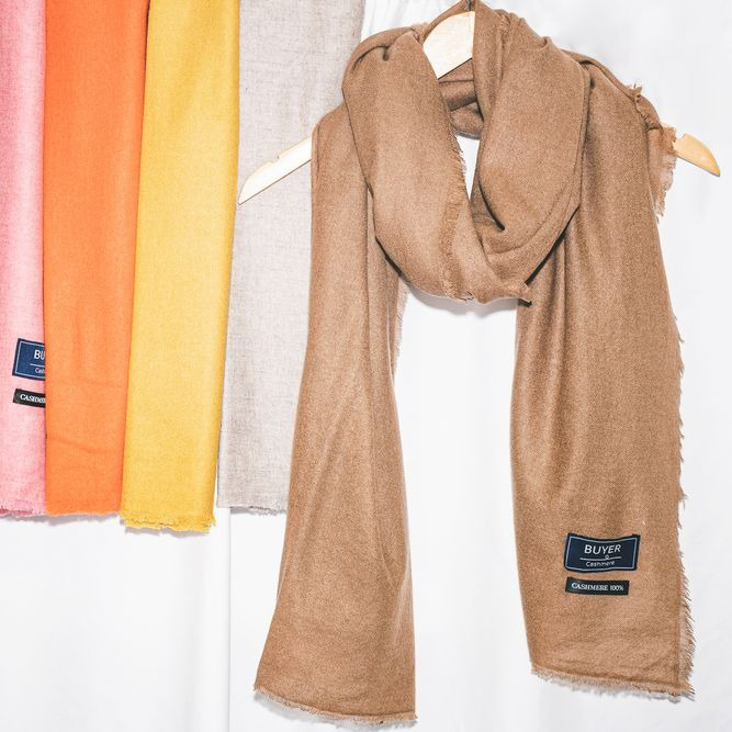 ふわとろ カシミヤ 100％ 大判 ストール