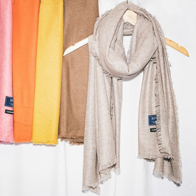 ふわとろ カシミヤ 100％ 大判 ストール