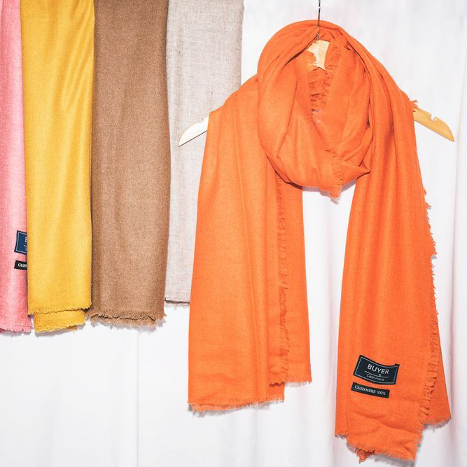 ふわとろ カシミヤ 100％ 大判 ストール