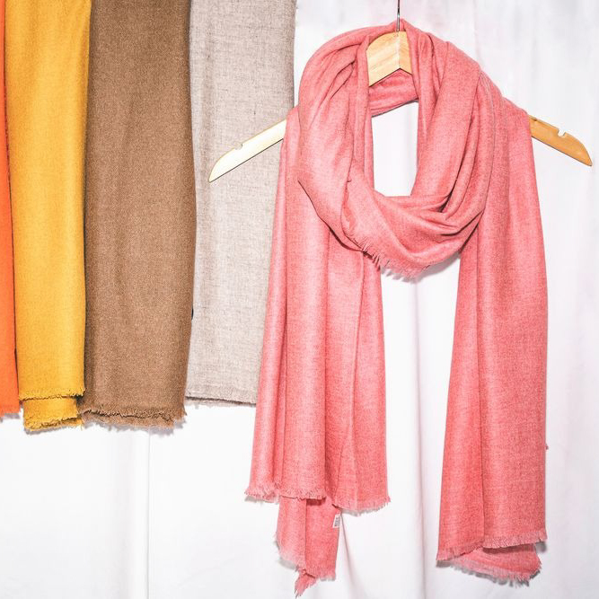 ふわとろ カシミヤ 100％ 大判 ストール