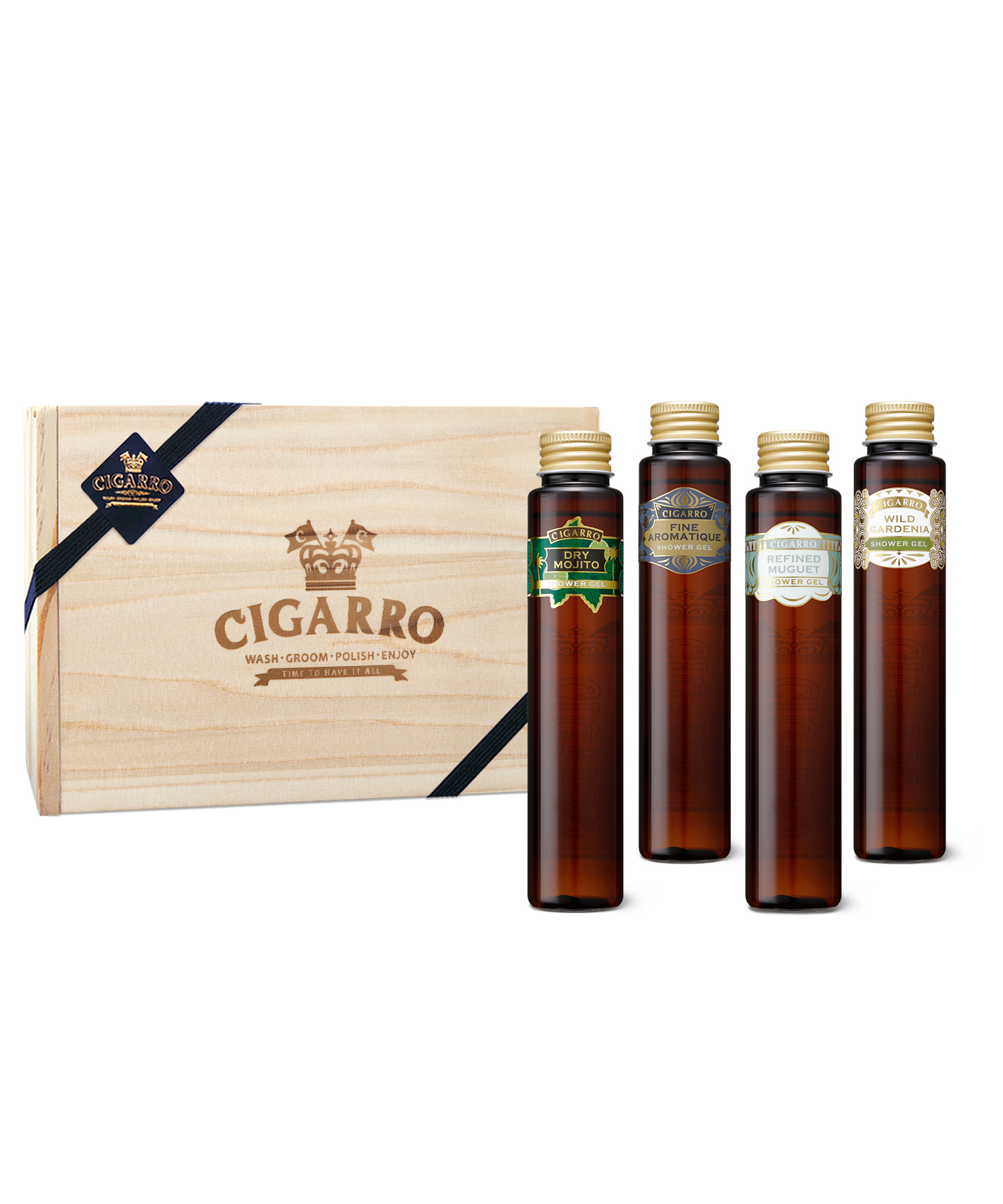 シャワージェル4本セット | CIGARRO（シガーロ）のプレゼント・ギフト