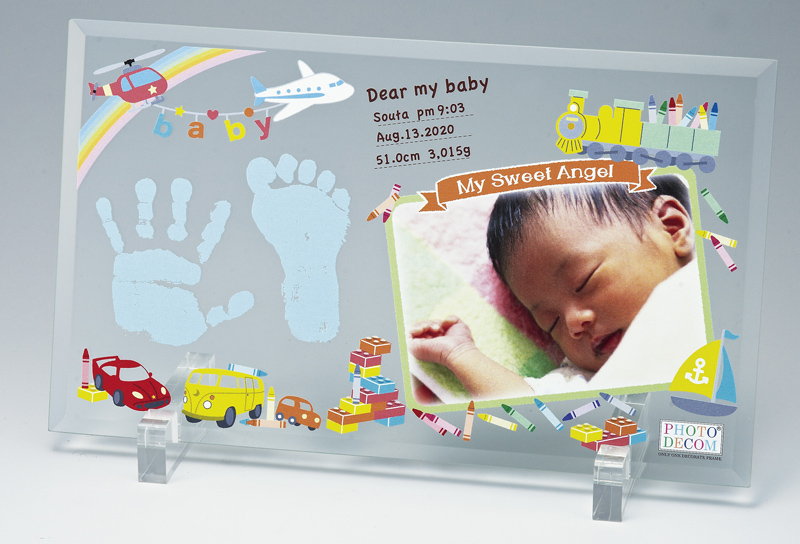 クリアガラス手形足形お仕立て券