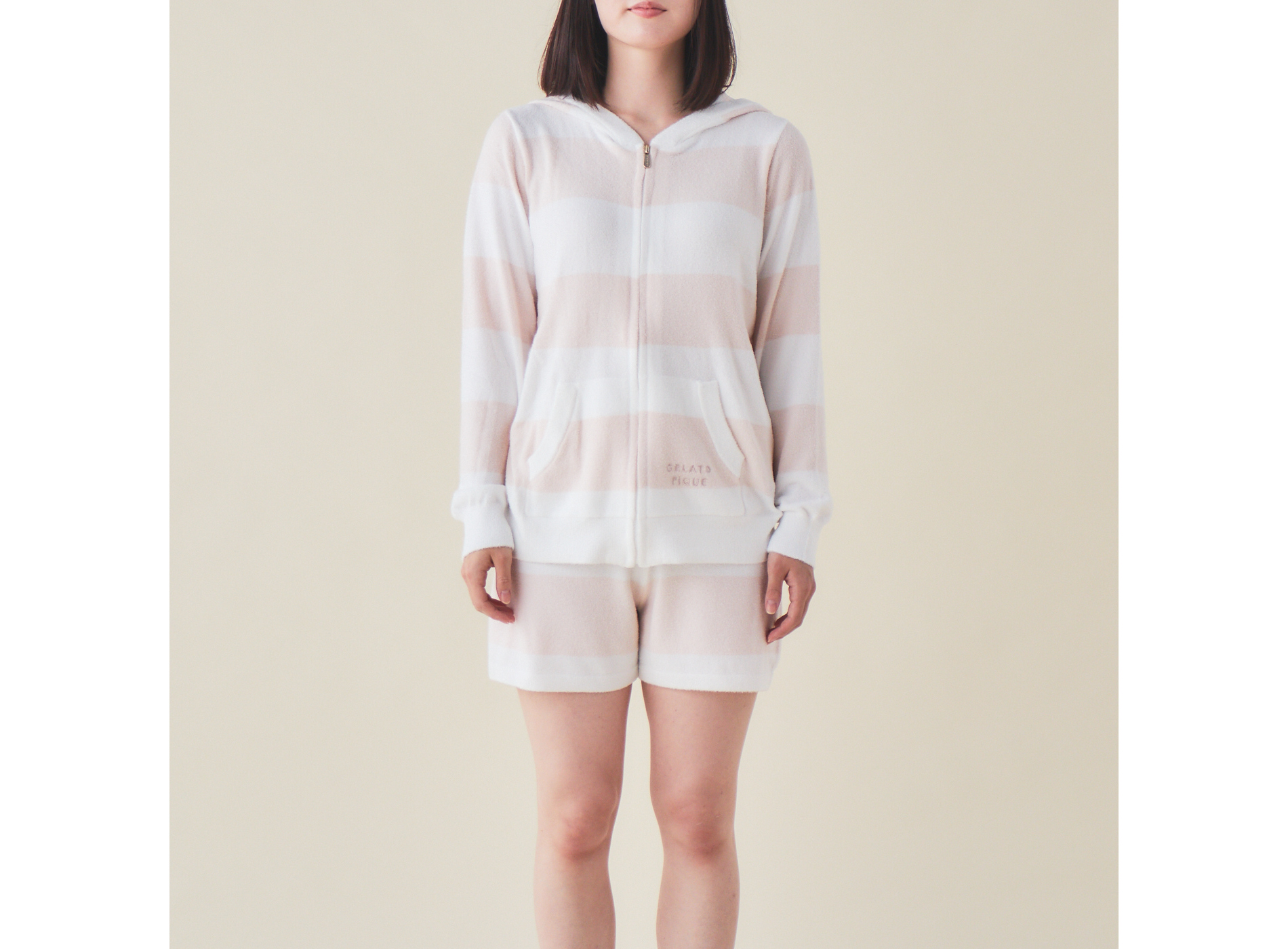 【WOMEN】スムーズィーlite2BD　パーカ＆ショートパンツセット