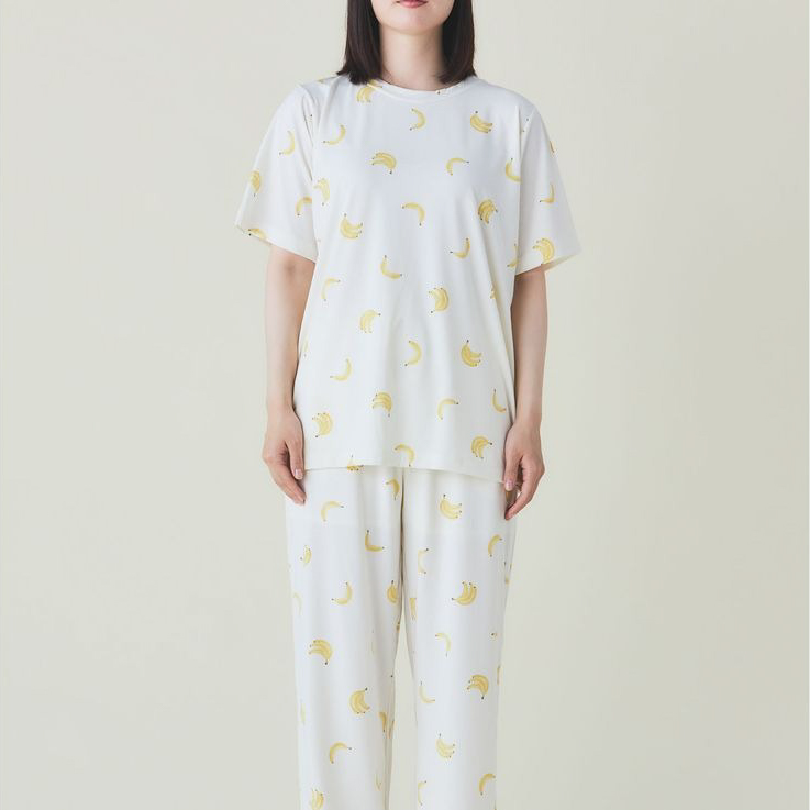 WOMEN】フルーツ柄 Tシャツ＆ロングパンツセット | gelato pique