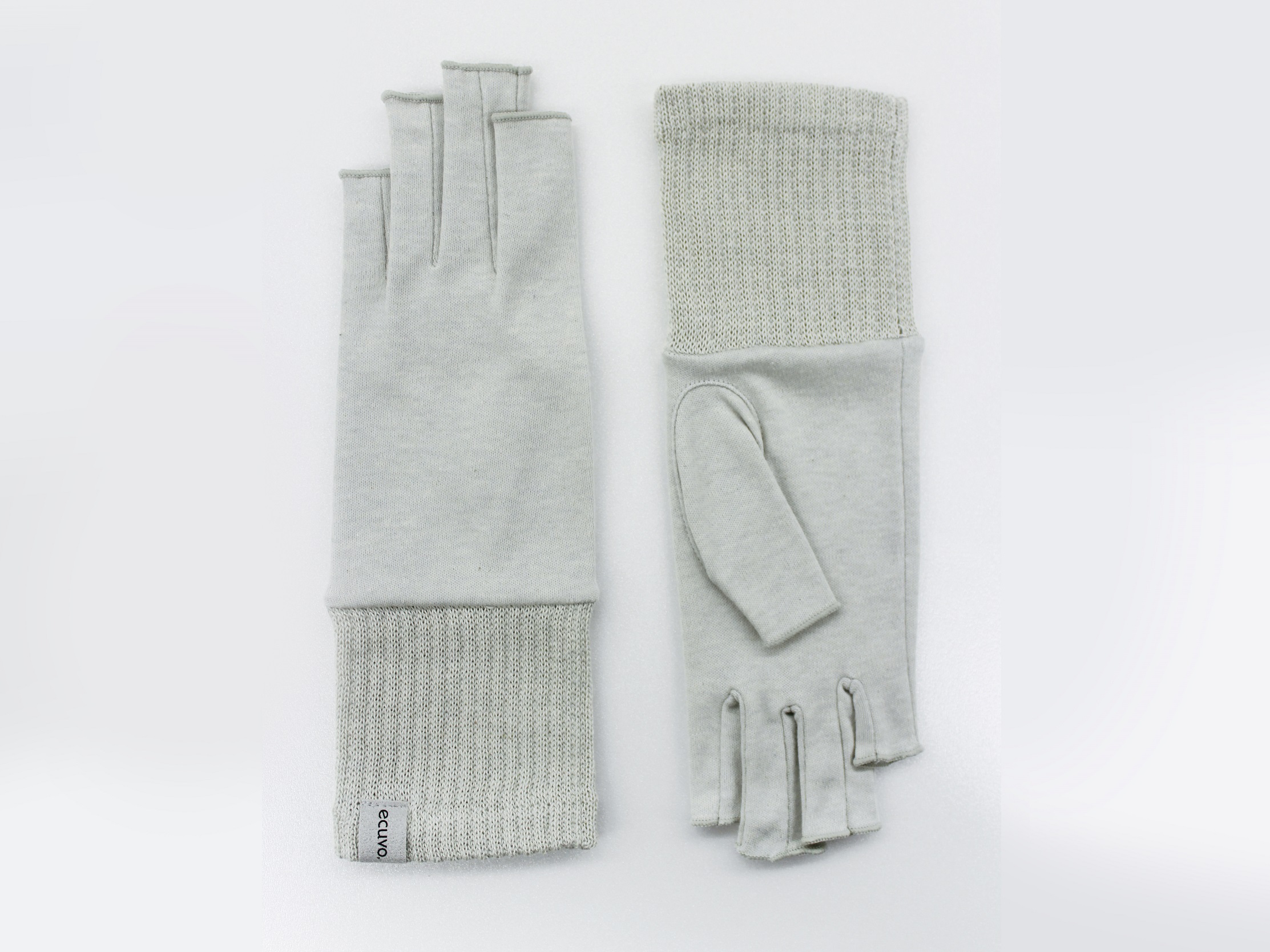 オーガニックコットンUVケア手袋指切タイプ