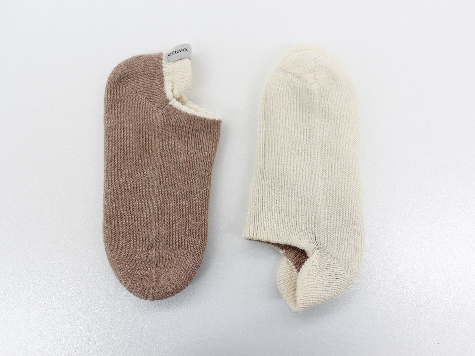 オーガニックコットンニットスリッパ