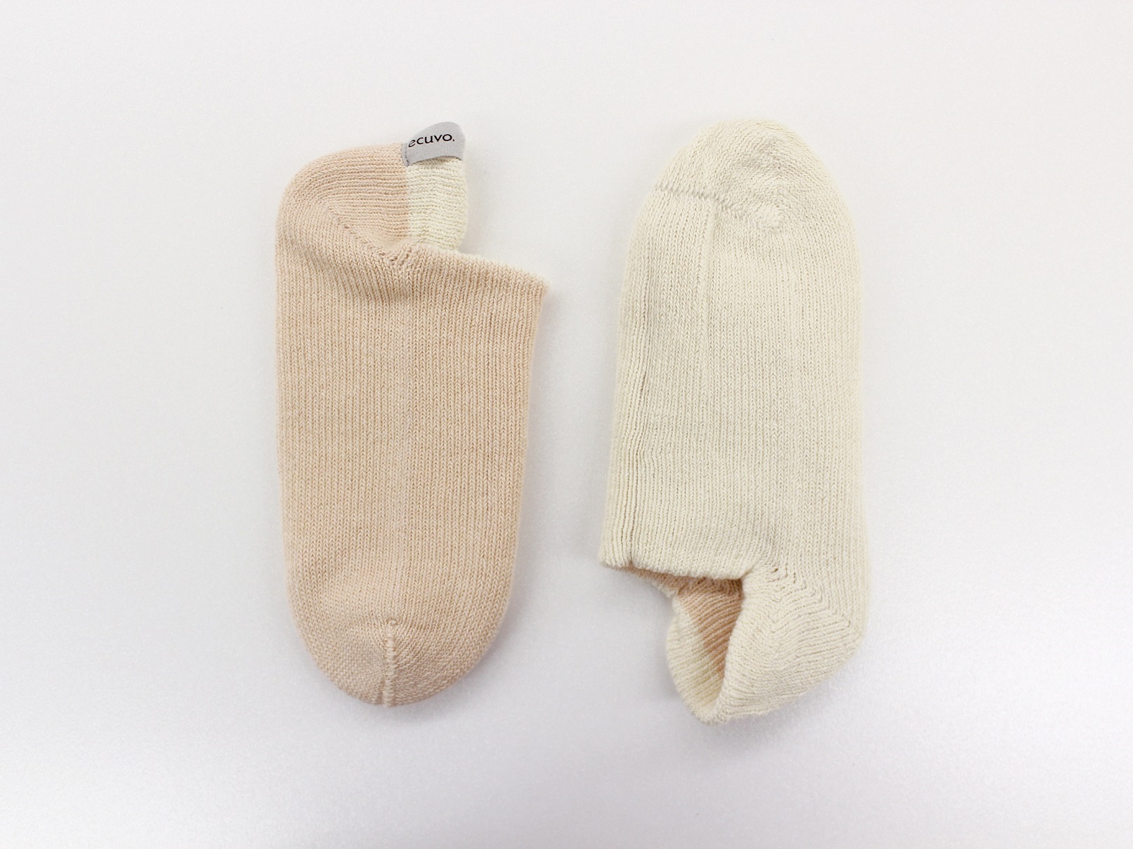 オーガニックコットンニットスリッパ