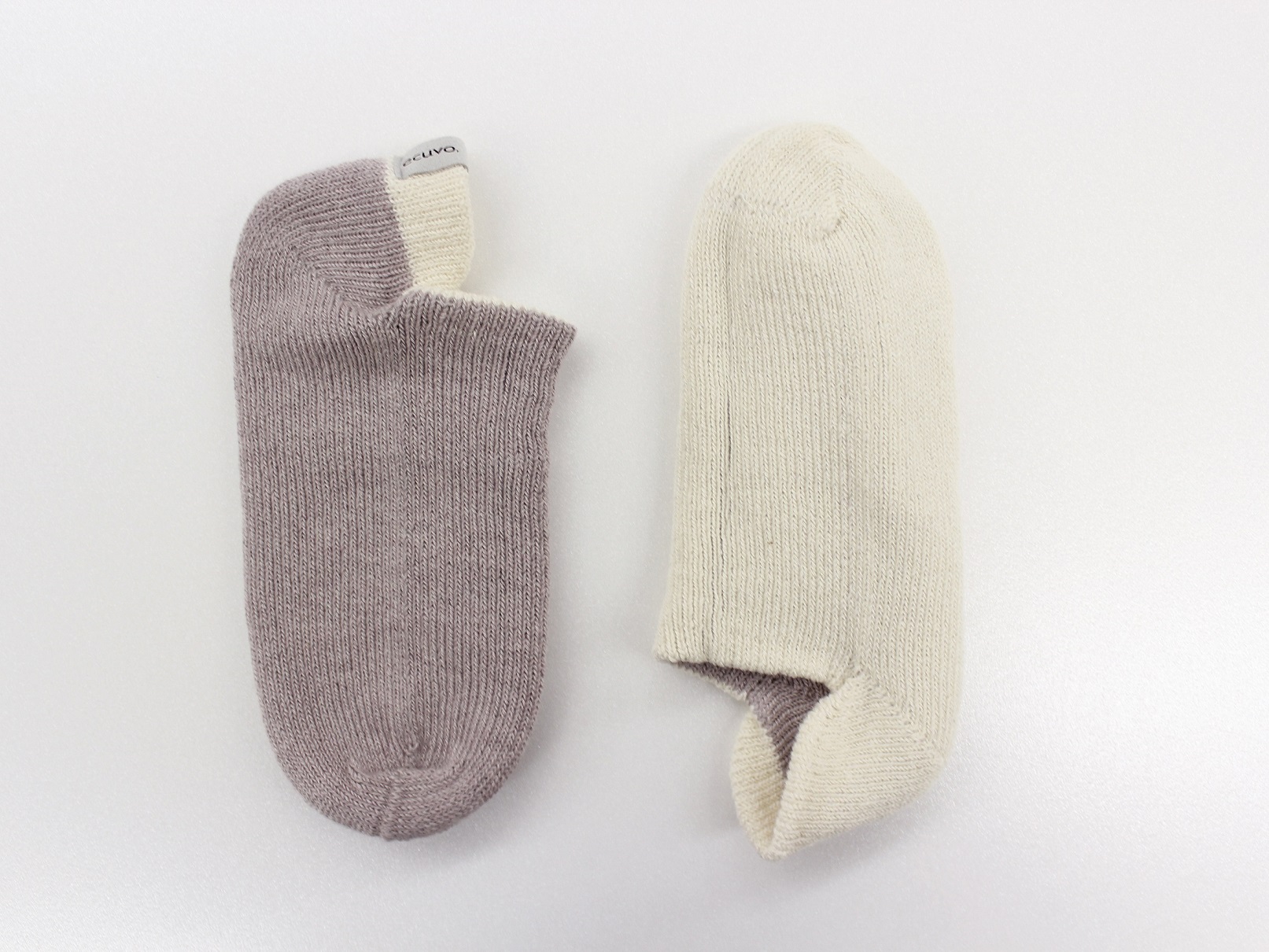 オーガニックコットンニットスリッパ