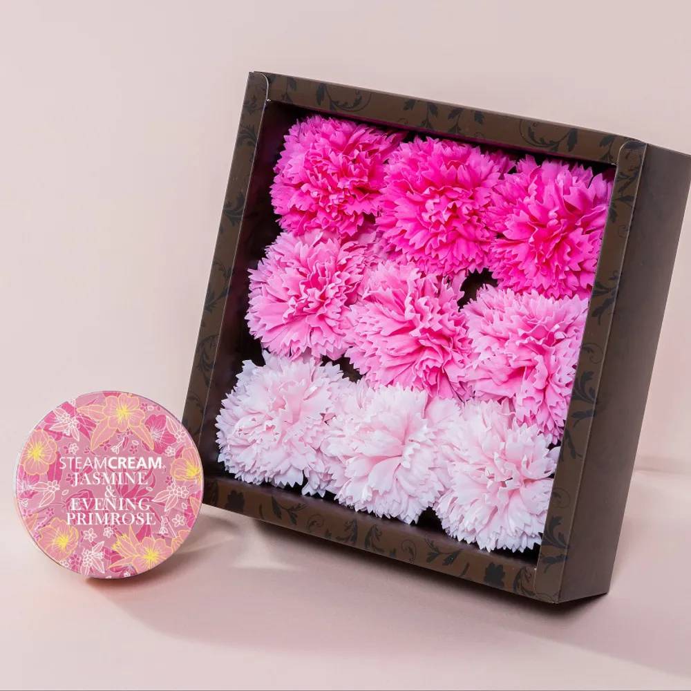 【タンプ限定】カーネーション入浴剤&スチームクリームセット