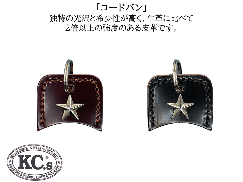 キーカバー バーンスター コードバン 2色セット