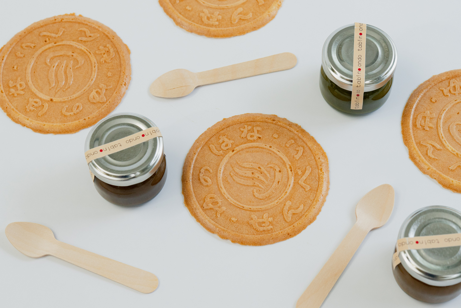 湯の花せんべいと3種の伊勢茶コンフィチュールセット