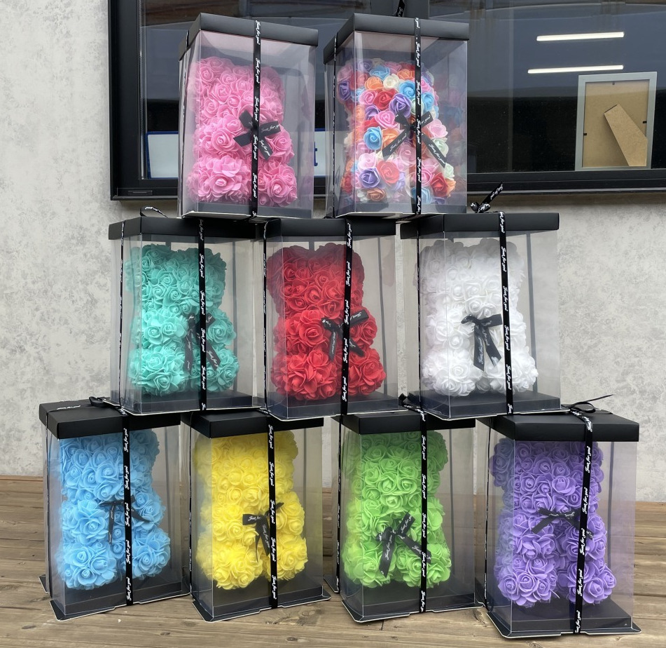 ローズベア　ミラーメッセージプレート