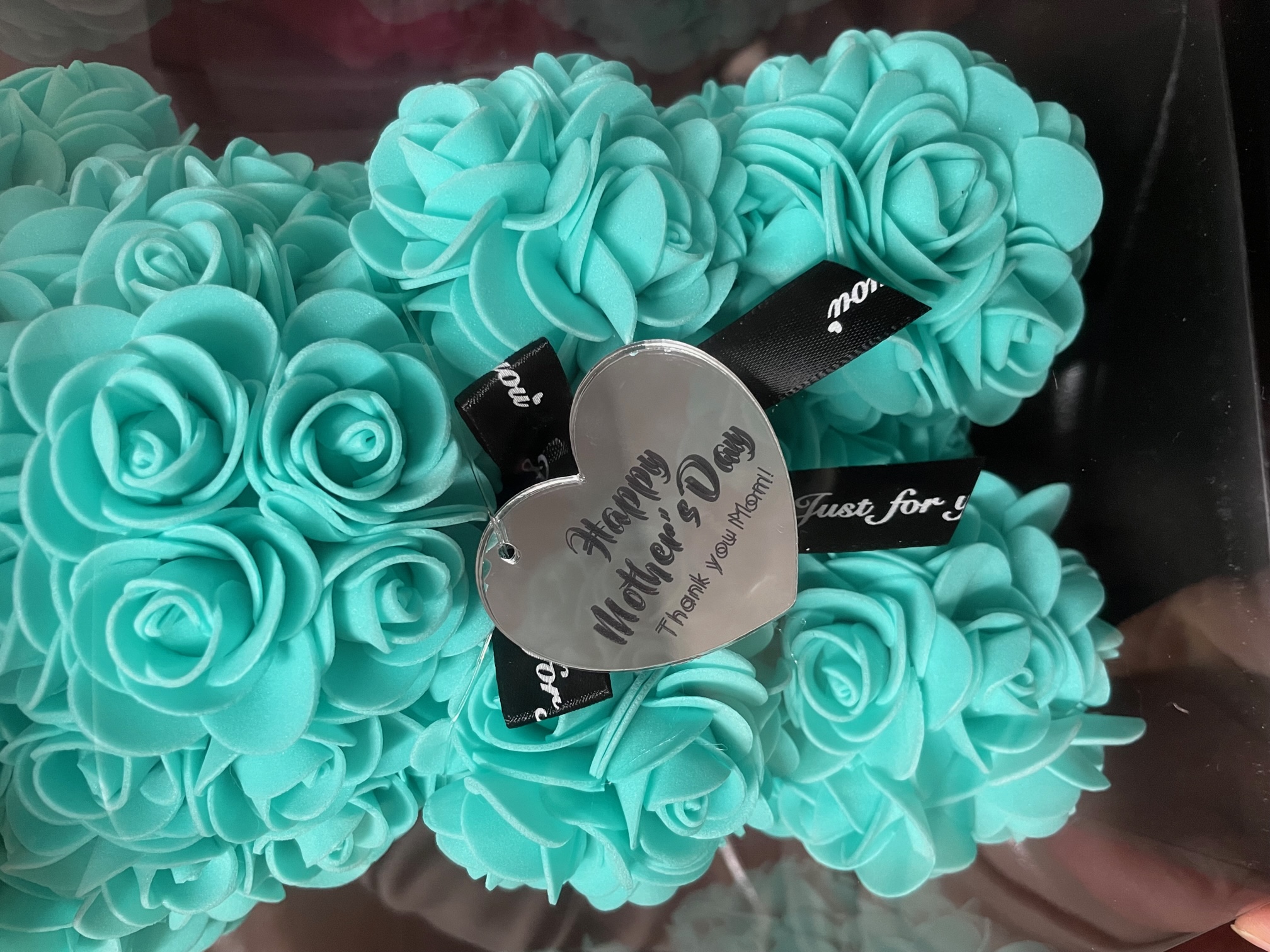 ローズベア　ミラーメッセージプレート