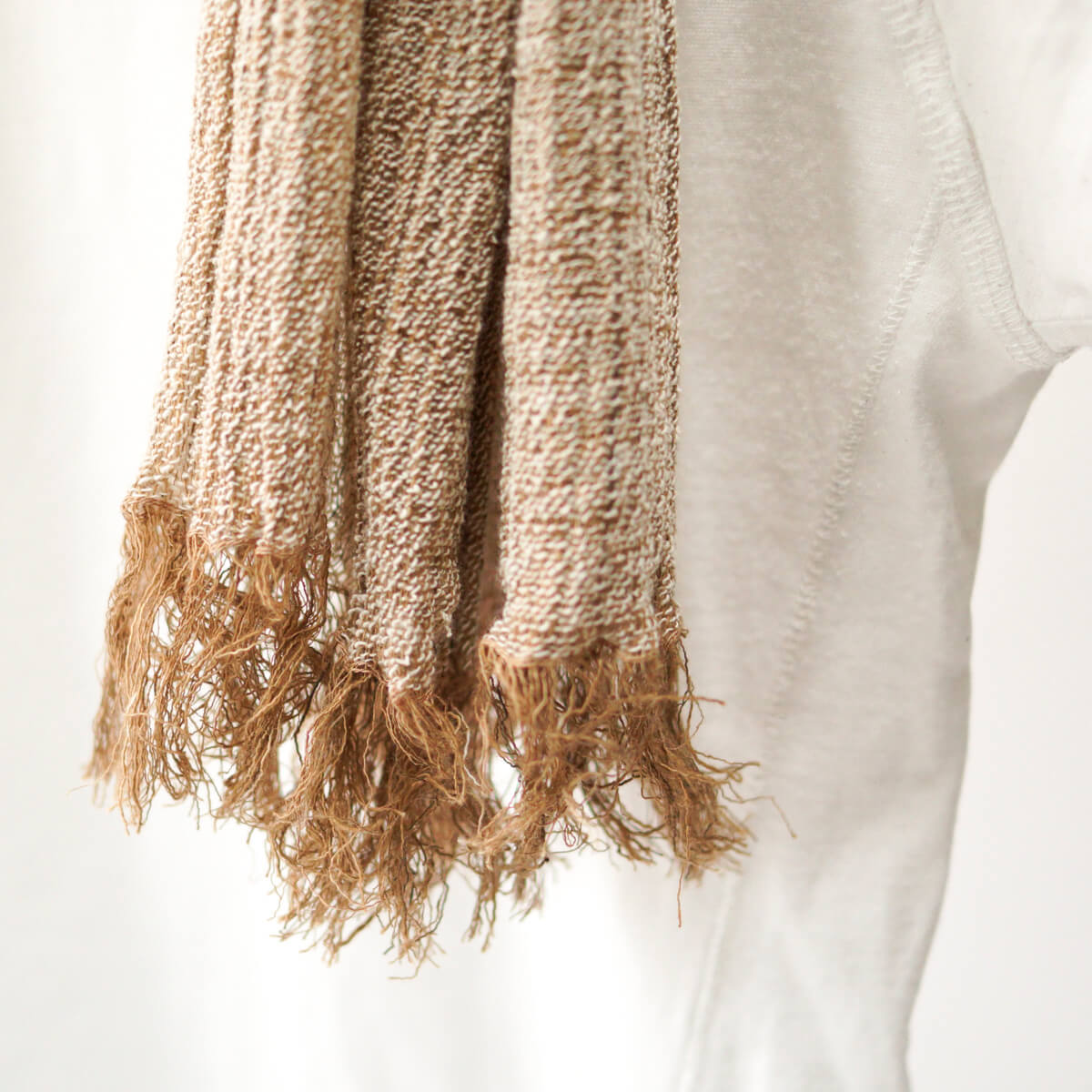 天然染料染めシャンブレーストール