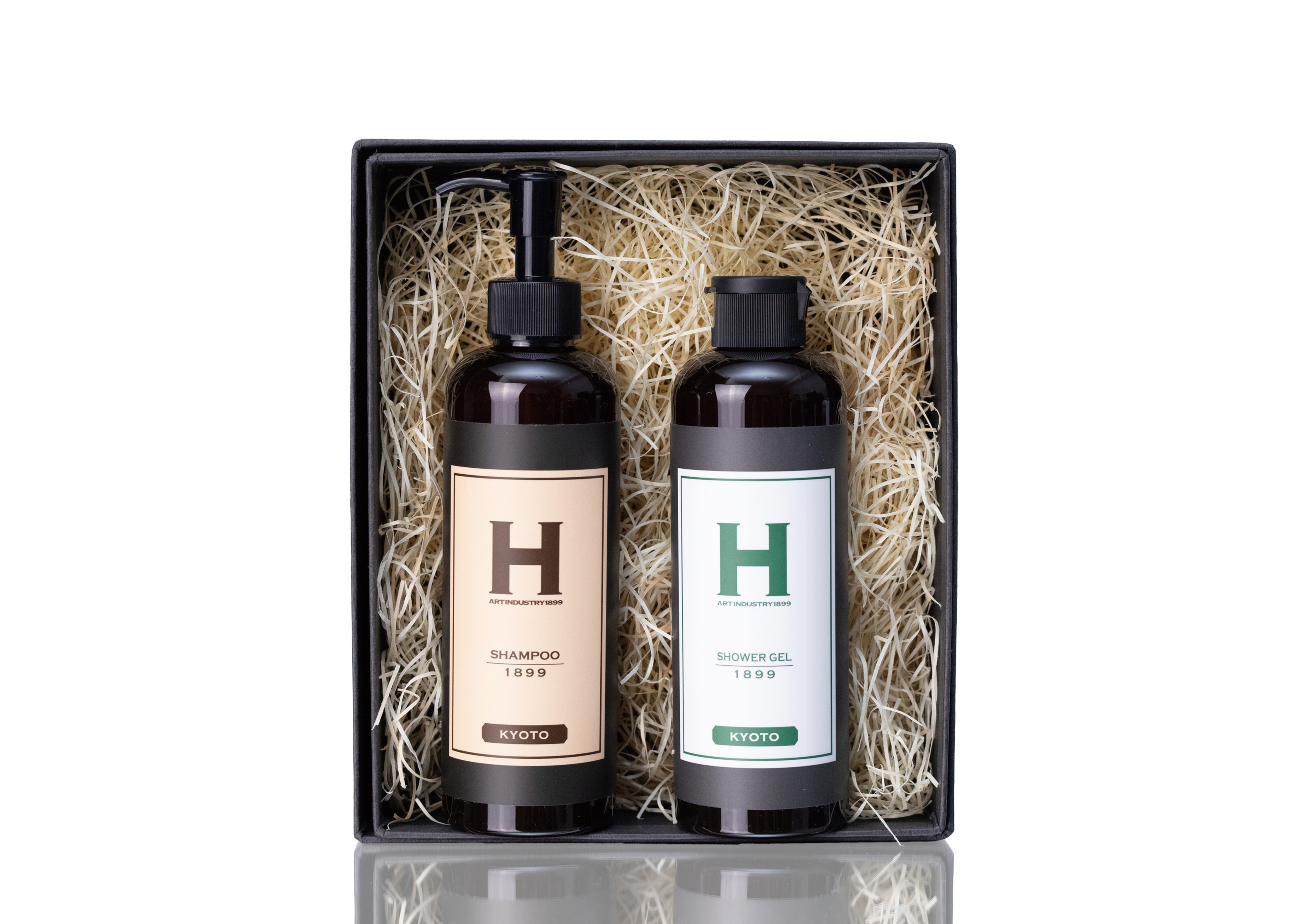 ギフトボックス入り2本セット（SHAMPOO / SHOWER GEL 1899 KYOTO）