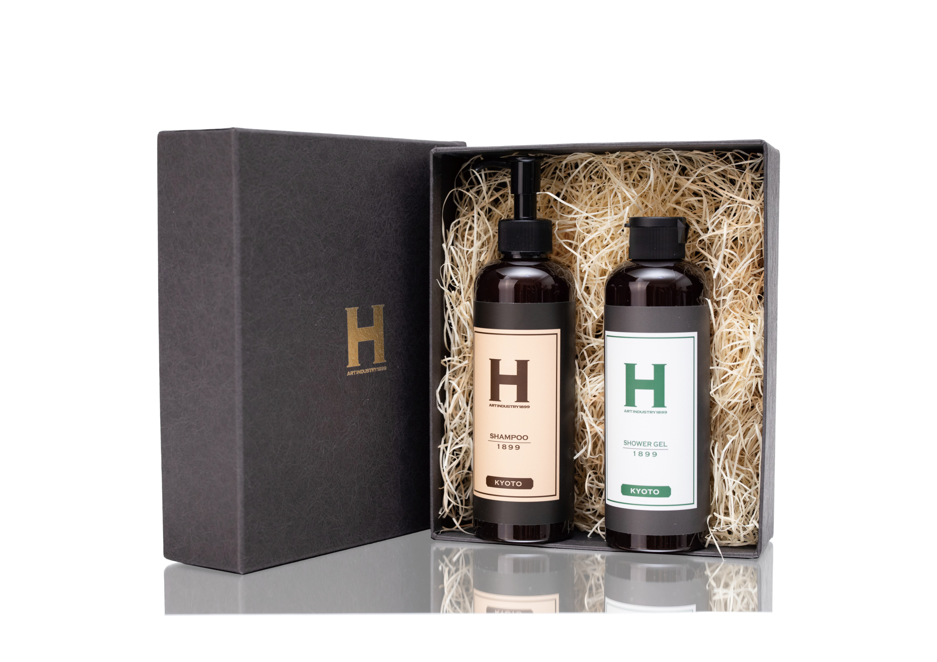 ギフトボックス入り2本セット（SHAMPOO / SHOWER GEL 1899 KYOTO）