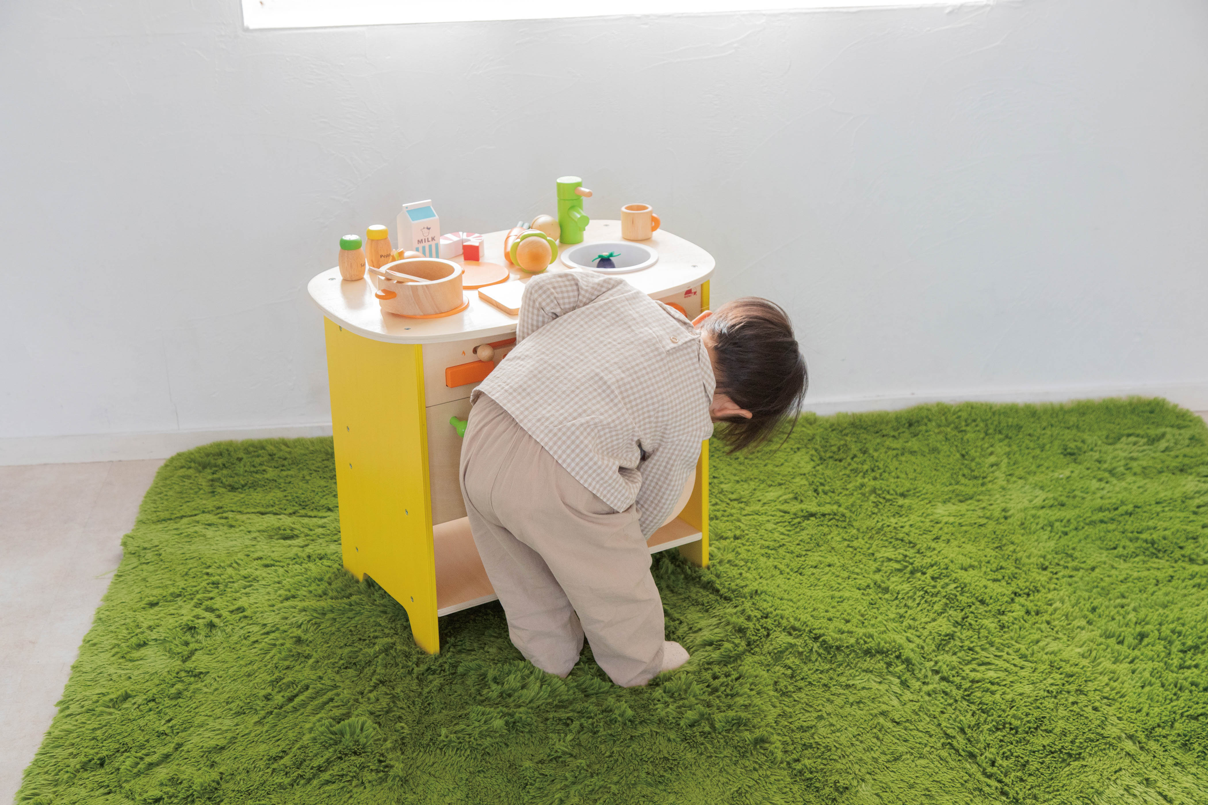 森のアイランドキッチン