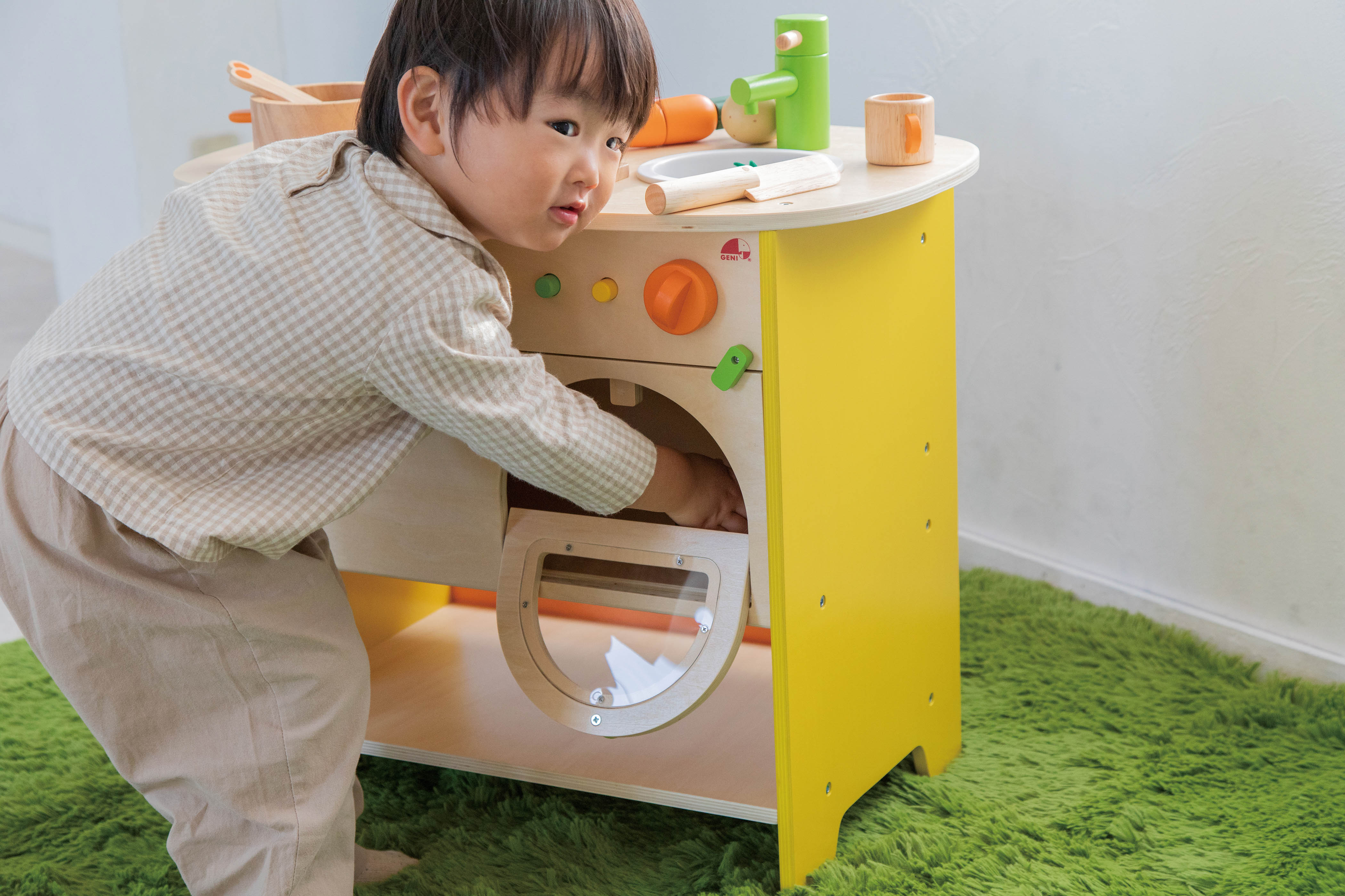 森のアイランドキッチン