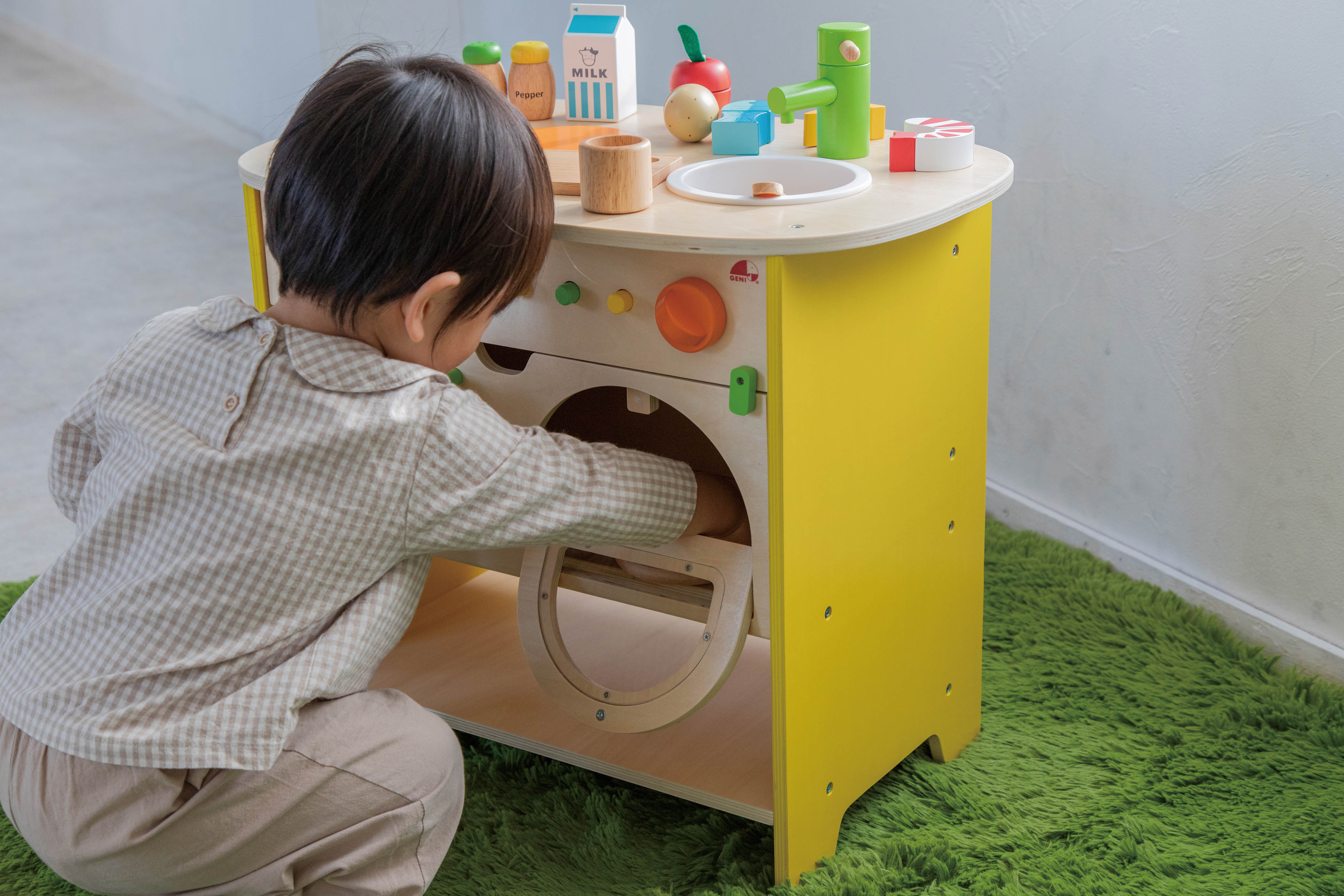 森のアイランドキッチン