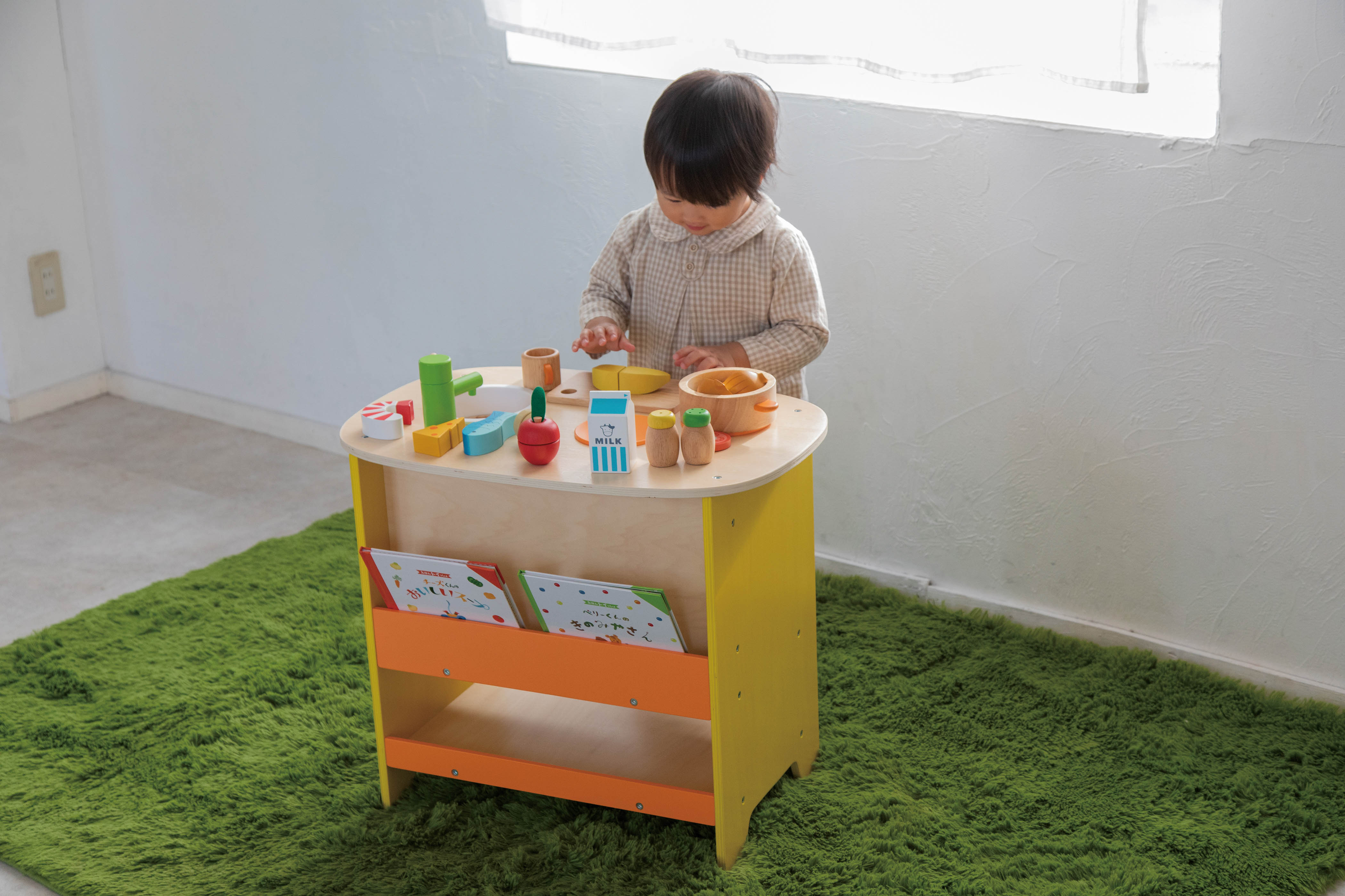 森のアイランドキッチン