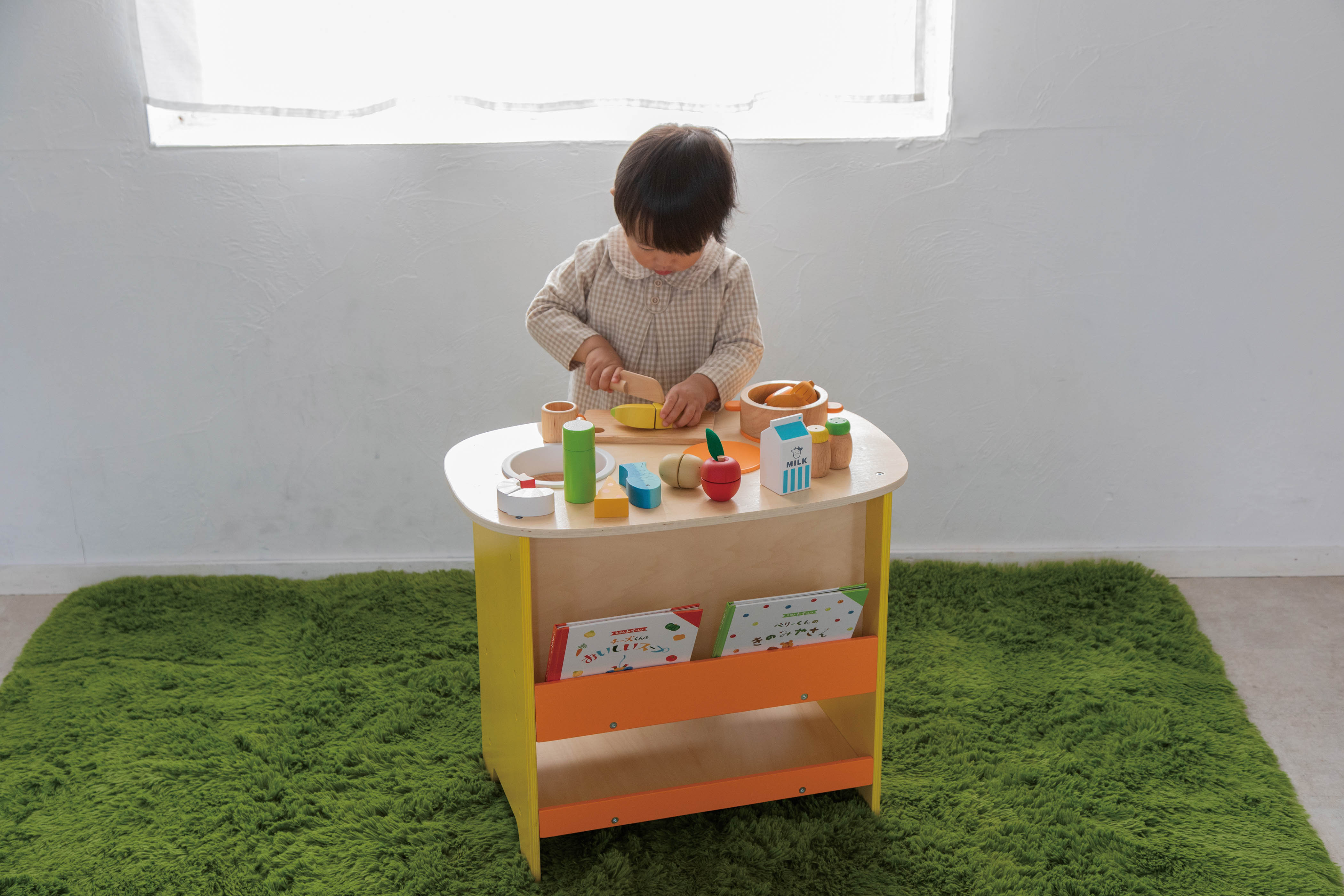 森のアイランドキッチン