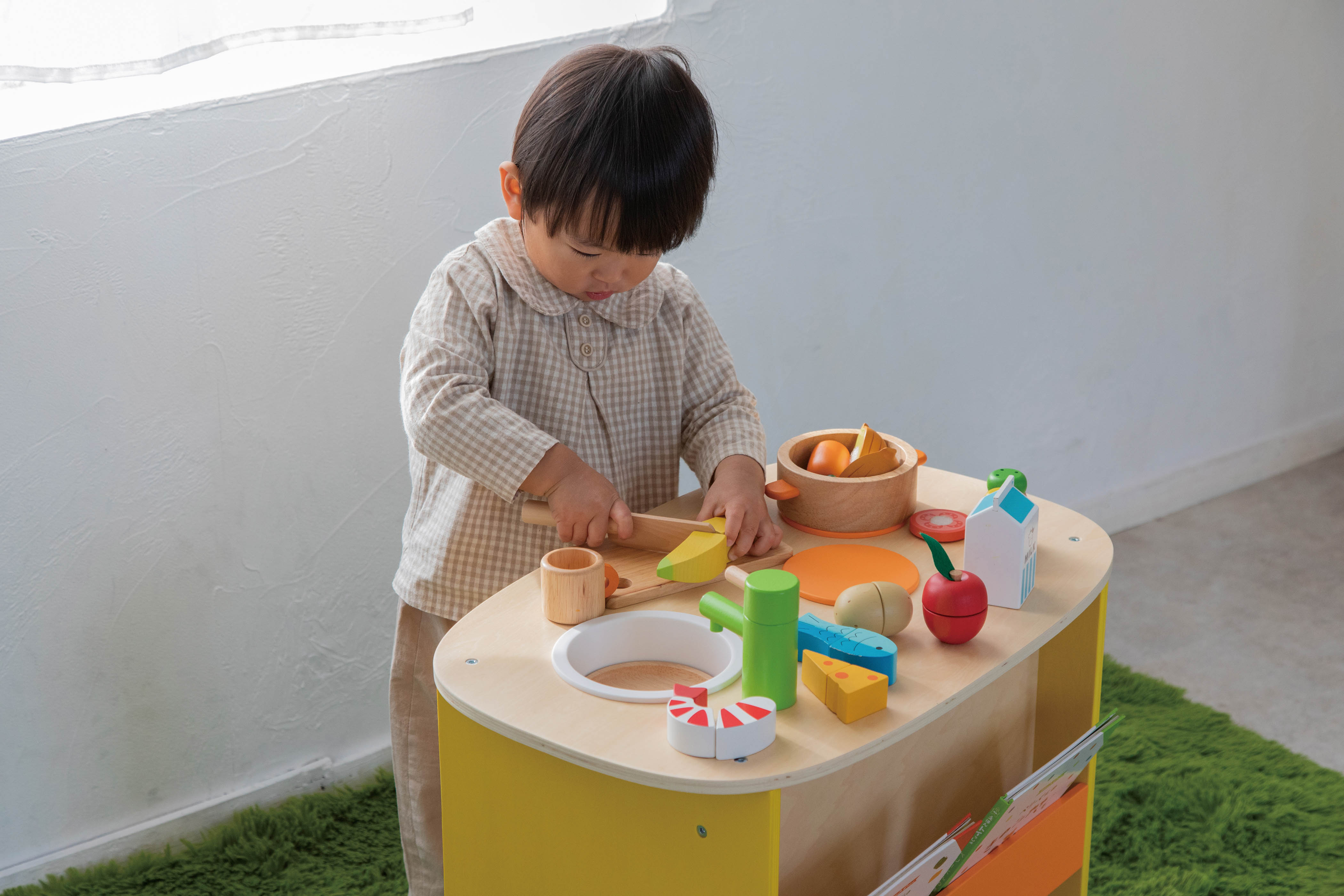 森のアイランドキッチン