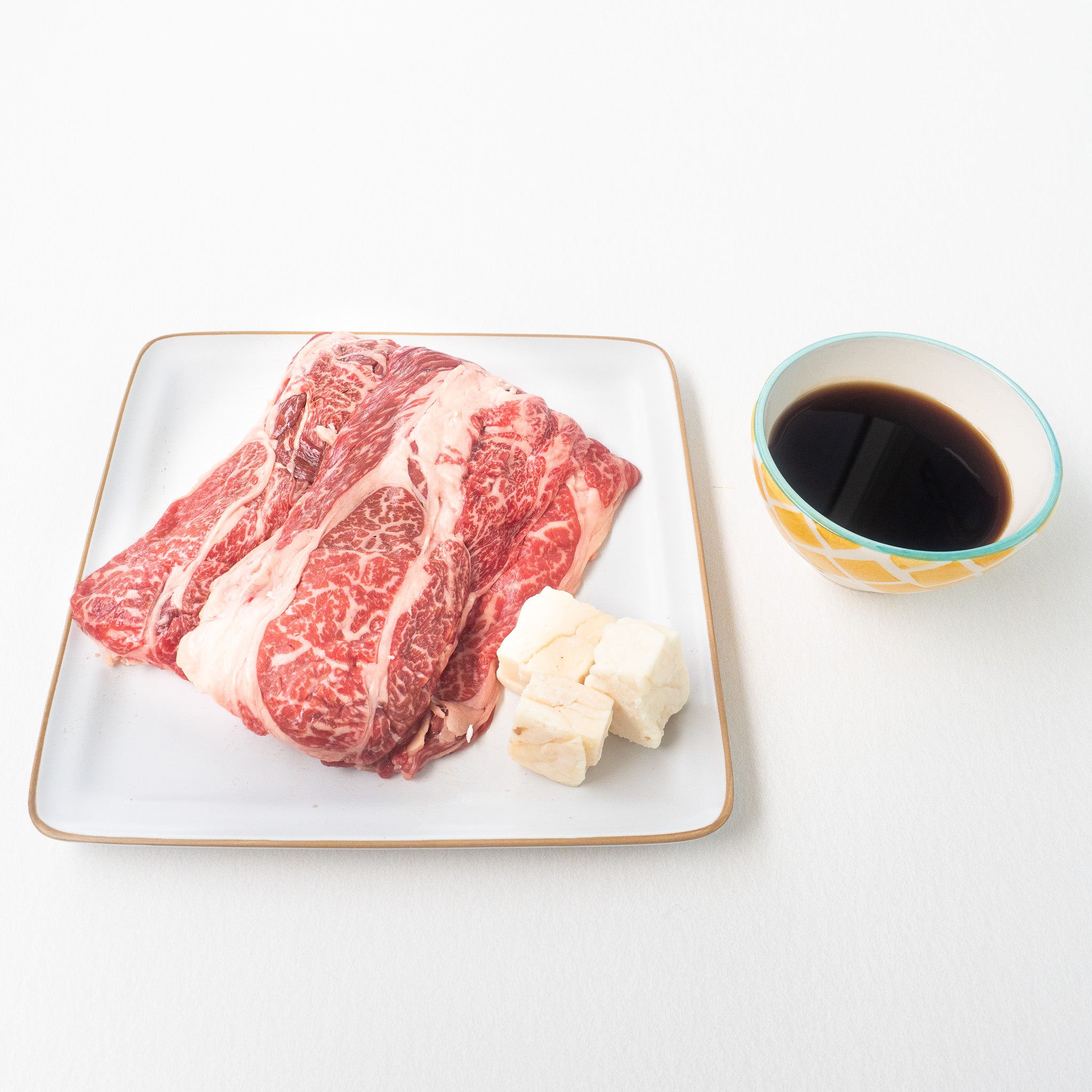 【父の日ギフト】あか牛すき焼き食べ比べセット(割り下付き)