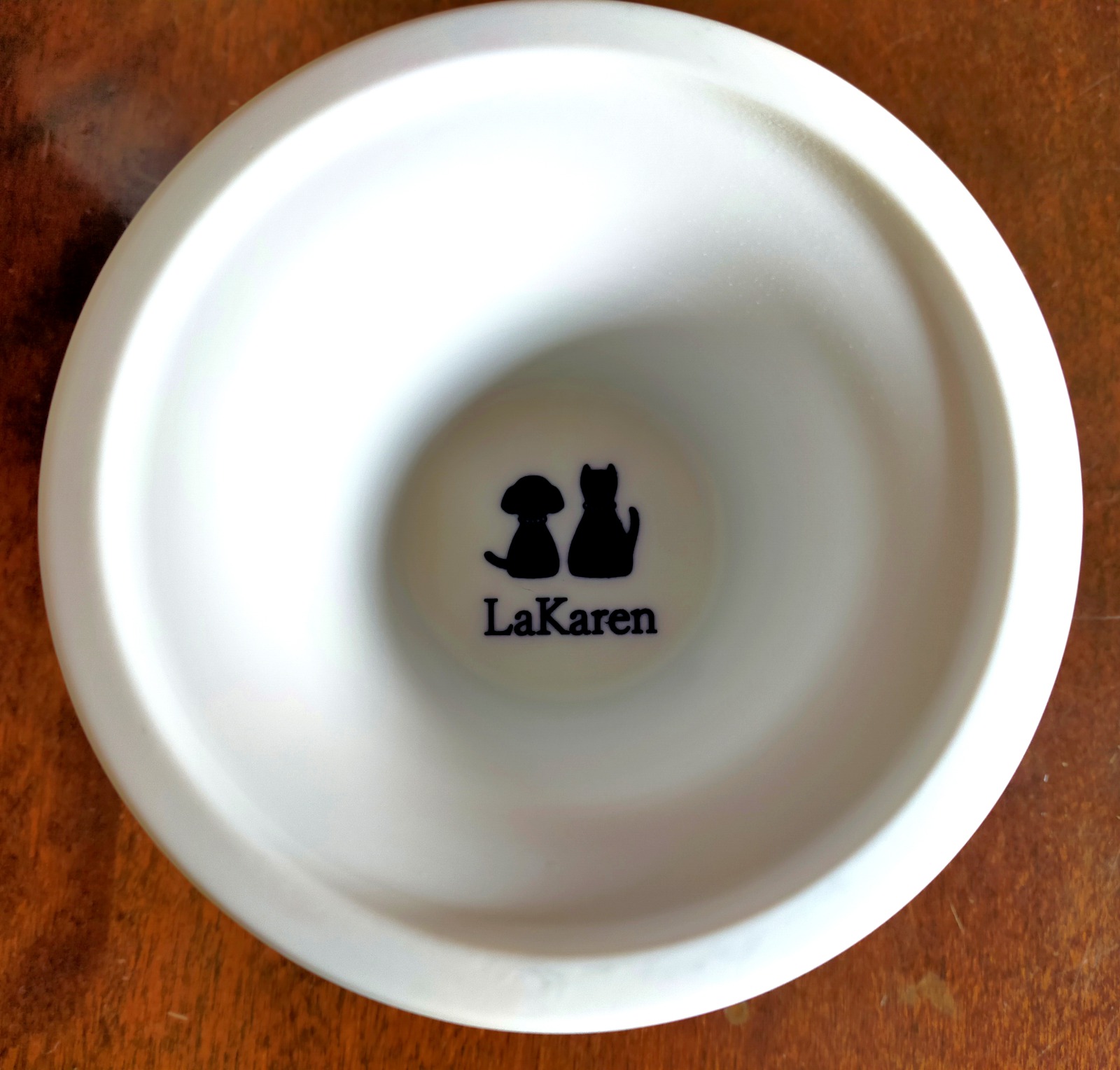 有田焼ペット食器　聖（セント）シリーズ　ハイタイプ（フード用）