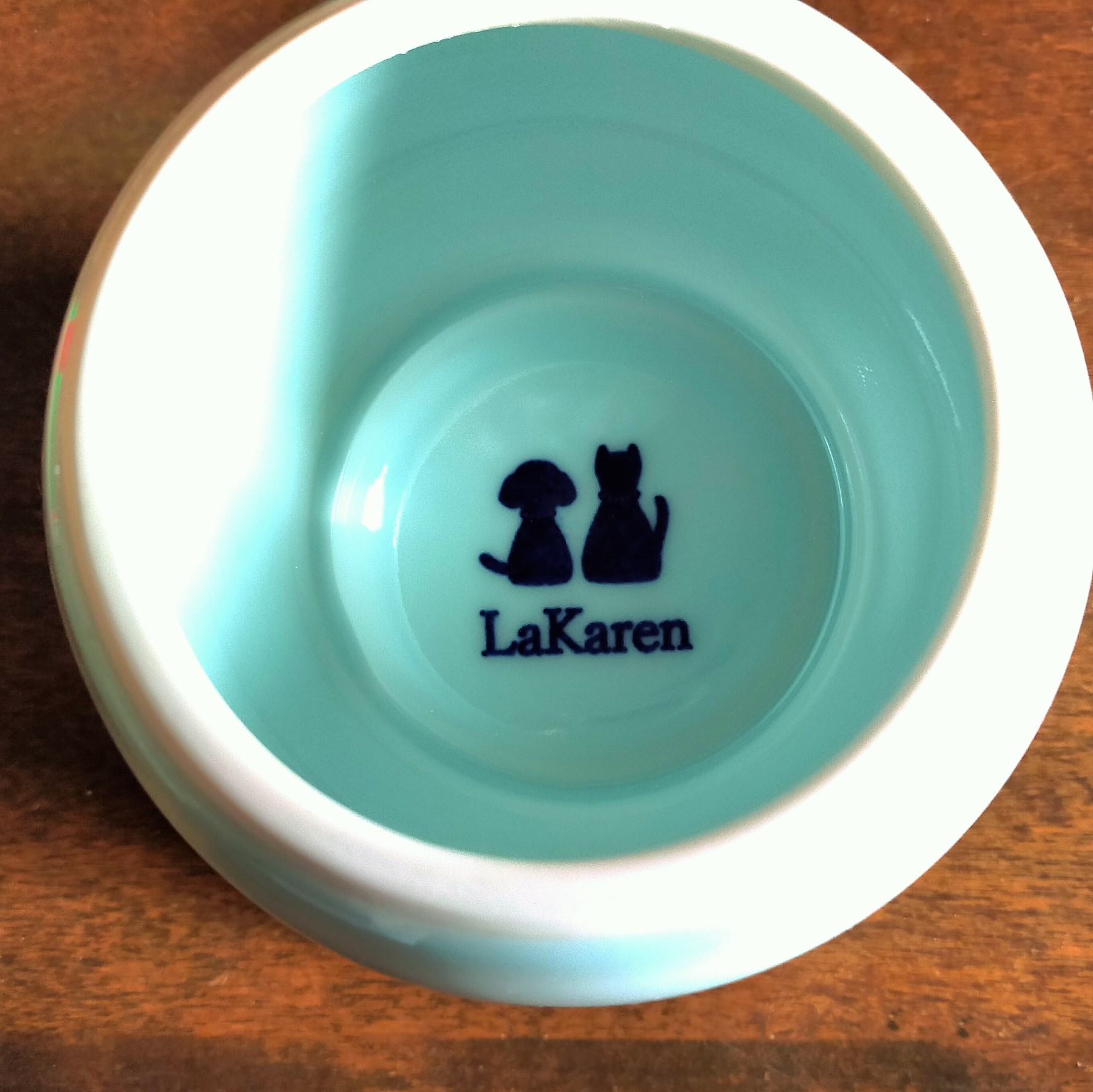 有田焼ペット食器　まどかシリーズ　ハイタイプ（フード用）