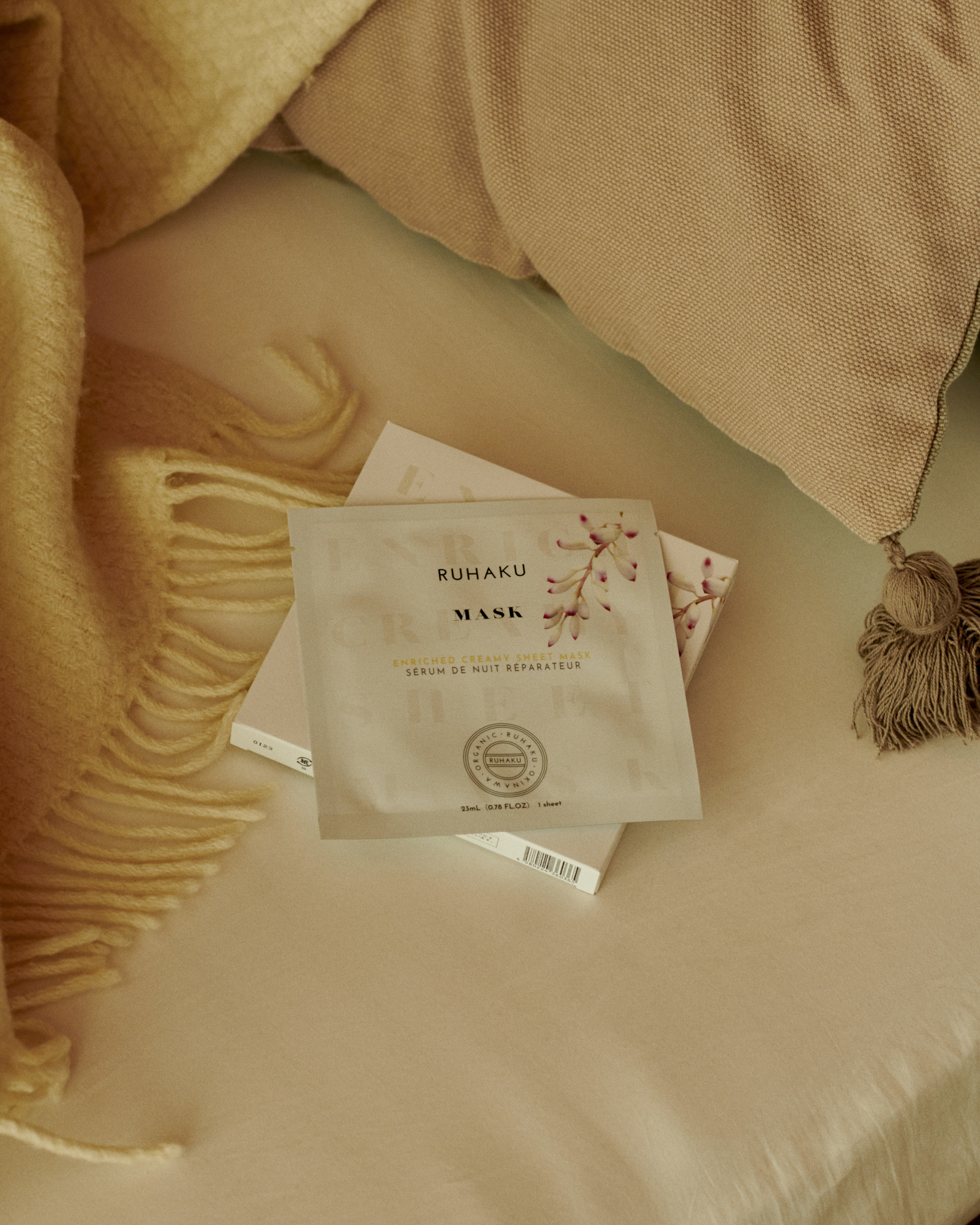 月桃エンリッチクリーミーシートマスク 1箱5枚入り