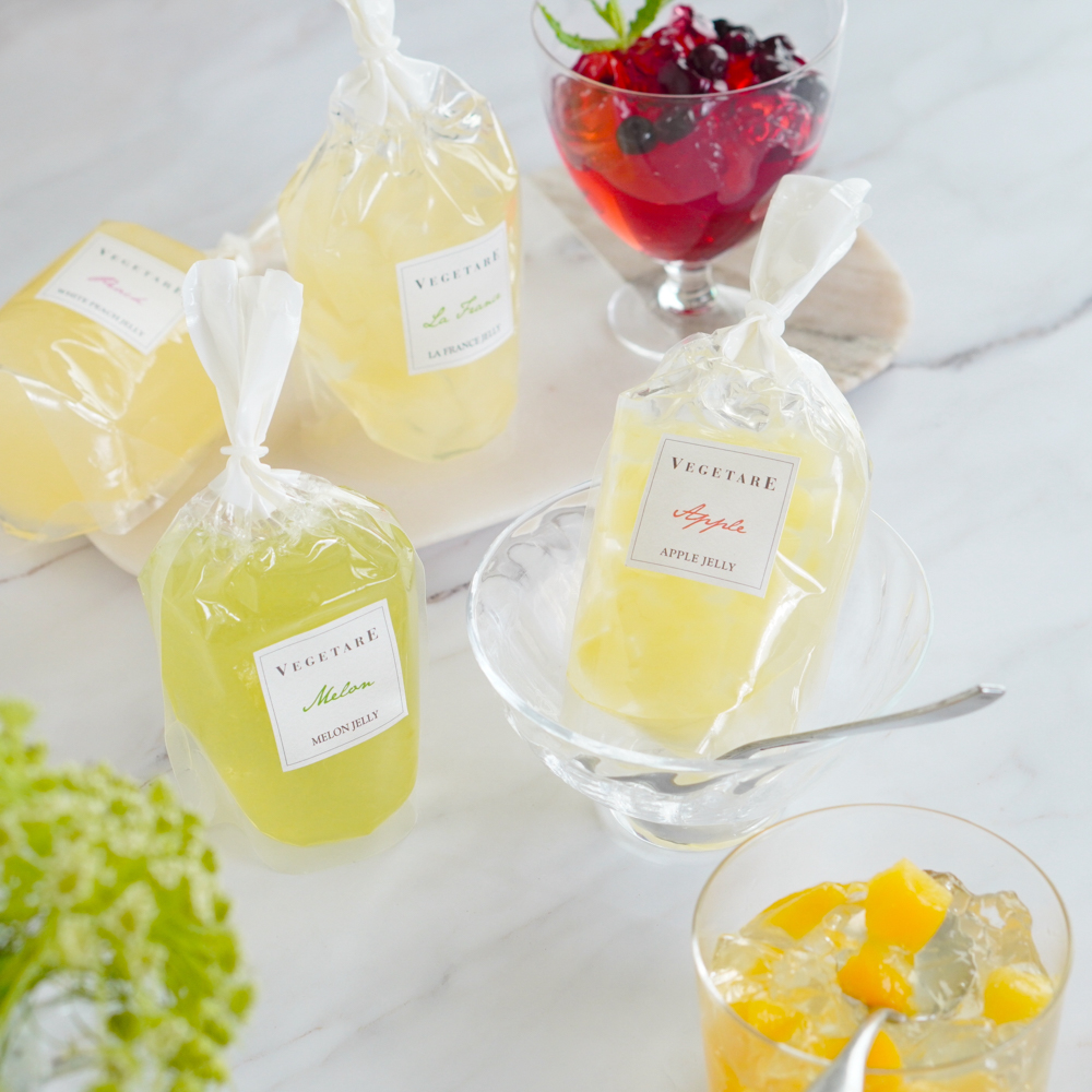 【期間・数量限定】国産果実ゼリー(６種セット）化粧箱入り