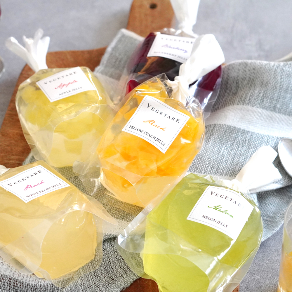【期間・数量限定】国産果実ゼリー(６種セット）化粧箱入り