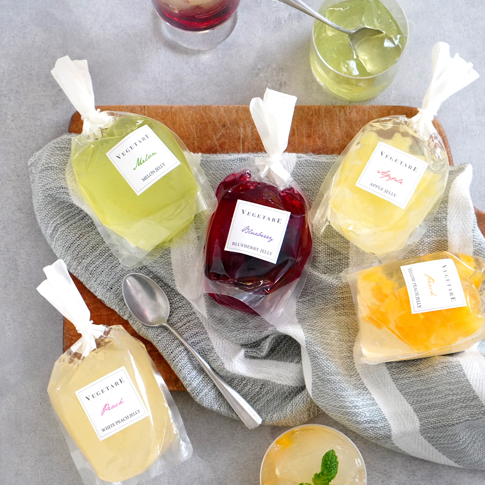 【期間・数量限定】国産果実ゼリー(６種セット）化粧箱入り